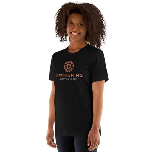 Awakening Prayer Hubs Unisex Tee - Image 2