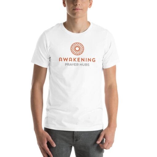 Awakening Prayer Hubs Unisex Tee - Image 3
